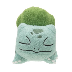 Jucarie de plus Pokemon, model Bulbasaur adormit, 13 cm - Img 2