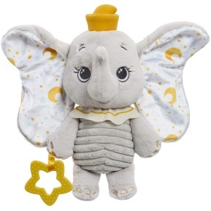 Jucarie din plus My first Dumbo cu accesoriu pentru dentitie, Disney baby, 25 cm - Img 3