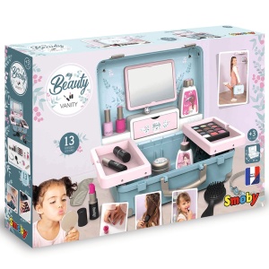Jucarie Smoby Gentuta cosmetica My Beauty Vanity cu accesorii - Img 5