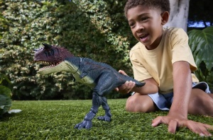 Jurassic World Survival Charge And Chomp Dinozaur Interactiv Carnotaurus - Img 3