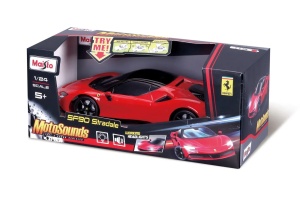 Maisto Masinuta Cu Sunete Si Lumini Ferrari Sf90 Stradale Scara 1 La 24 - Img 1