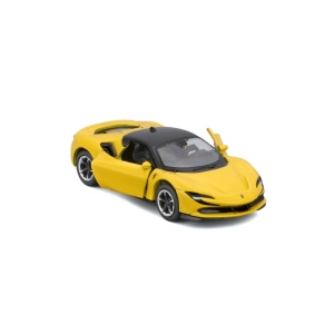 Maisto Masinuta Metalica Speed Icons Ferrari Sf90 Stradale Galben Scara 1 La 64 - Img 2