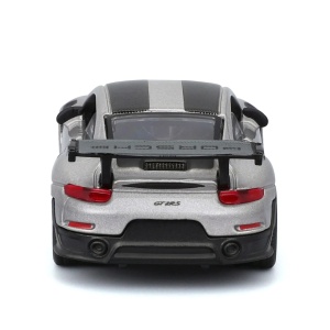 Maisto Masinuta Metalica Speed Icons Porsche 911 Gt2 Rs Silver Black Scara 1 La 64 - Img 4