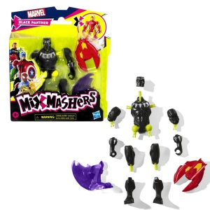 Marvel Avengers Mix Mashers Figurina Black Panther 12Cm - Img 5