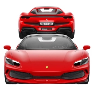 Masina Cu Telecomanda Ferrari 296 Gts Cu Scara 1 La 16 - Img 3