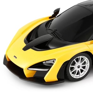 Masina Cu Telecomanda Mclaren Senna Galben Cu Scara 1 La 24 - Img 9