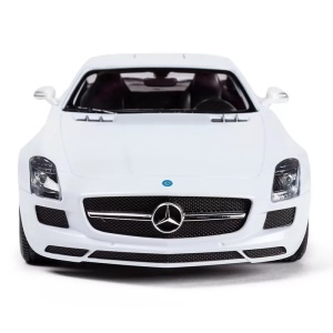 Masina Cu Telecomanda Mercedes-Benz Sls Alb Scara 1 La 14 - Img 8