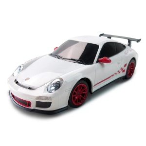 Masina Cu Telecomanda Porsche Gt3 Rs Alb Cu Scara 1 La 24 - Img 3