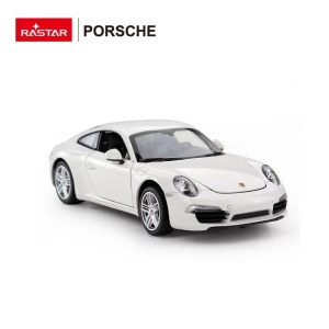 Masinuta Metalica Porsche 911 Alb Scara 1 La 24 - Img 9