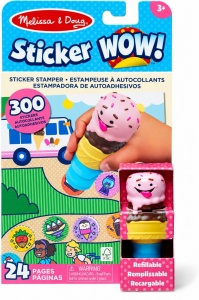 Melissa And Doug Sticker Wow Set De Joaca Autocolante Si Stampila Inghetata