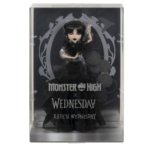 Monster High Wednesday Papusa Rave N Wednesday - Img 2