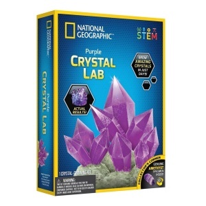 National Geographic - Kit Creativ Laborator De Crestere Cristale Violet - Img 2