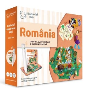 Pachet Raspundel Istetel, creion si carte Romania