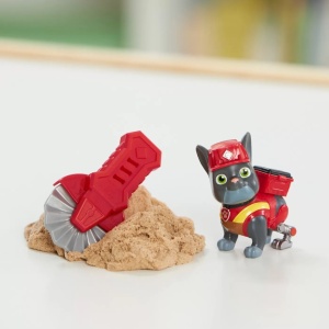 Patrula Catelusilor Echipa Rubble Set 2 Figurine Charger Si Wheeler - Img 6