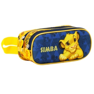 Penar 3D Lion King Simba Rest cu 2 compartimente, 22x9.5x8 cm - Img 2