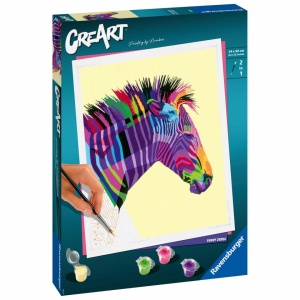 Pictura Pe Numere - Zebra - Img 2