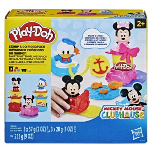 Play Doh Disney Jr Clubul Lui Mickey Mouse Set Stampileaza Si Pleaca Megapack