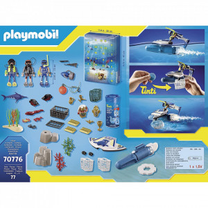 Playmobil - Calendar Craciun - Politia Sub Apa - Img 7