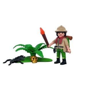 Playmobil - Figurina aventurier cu accesorii - Img 3