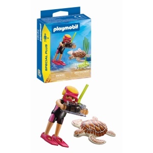 Playmobil - Figurina scafandru si testoasa