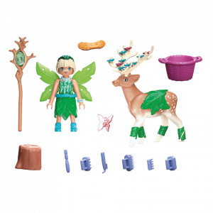 Playmobil - Forest Fairy Cu Animalul De Suflet - Img 6