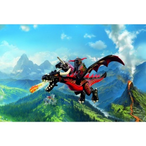 Playmobil - Jucarie de rol Dragonul negru - Img 2
