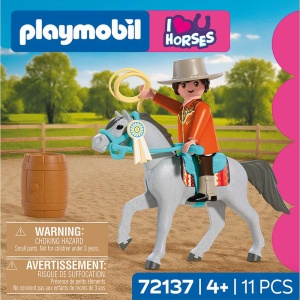Playmobil - Jucarie de rol Echitatie Western - Img 3