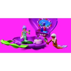 Playmobil - Jucarie de rol Geanta scoica a sirenei - Img 3