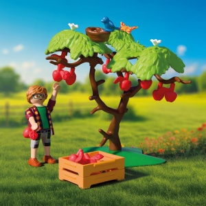 Playmobil - Jucarie de rol Gradina de legume a fermierilor - Img 4