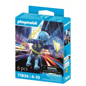 Playmobil - Jucarie de rol Supereroul fulger - Img 3