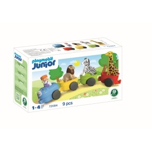 Playmobil - Junior Trenulet cu animale - Img 2
