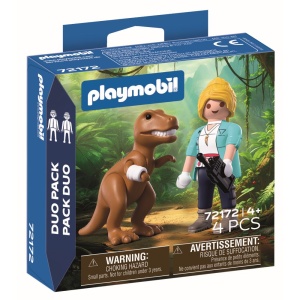 Playmobil - Set 2 figurine exploratoare si T-Rex - Img 5
