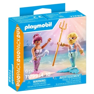 Playmobil - Set 2 figurine Sirena si Triton - Img 2