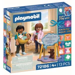 Playmobil - Set cadou pentru nastere Familie cu bebelus - Img 2