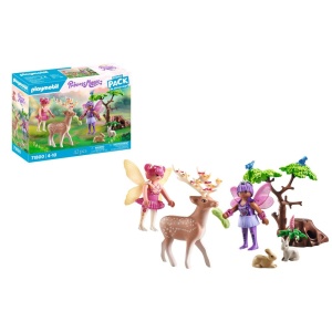 Playmobil - Set starter Zane si animalele padurii - Img 1