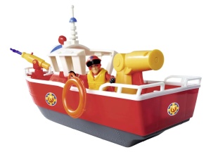 Pompierul Sam Barca De Salvare Titan Cu Figurina Sam Si Accesorii - Img 2