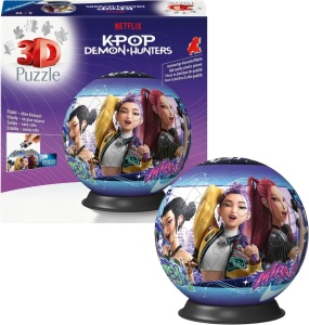 Puzzle 3D Glob K Pop Vanatori De Demoni - Img 5