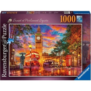 Puzzle Apus In Piata Parlamentului, 1000 Piese