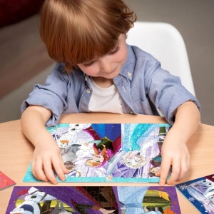 Puzzle Disney Frozen 4X100 - Img 3