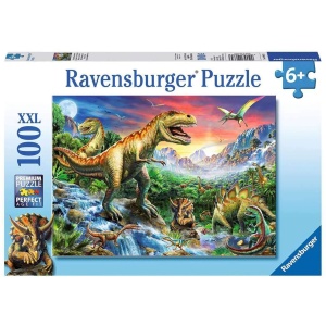 Puzzle Epoca Dinozaurilor, 100 Piese