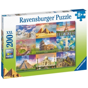 Puzzle Monumente, 200 Piese - Img 3