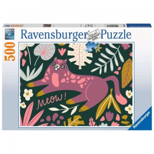 Puzzle Pisicuta Trendy, 500 Piese - Img 4