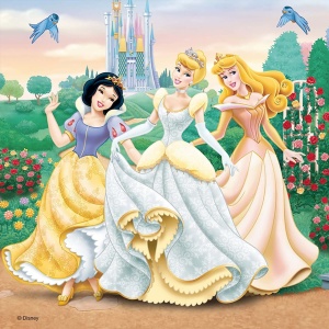 Puzzle Printesele Disney, 3X49 Piese - Img 4