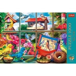 Puzzle Trefl 1000 Premium Plus Tea Time Lumea Pasarilor - Img 3