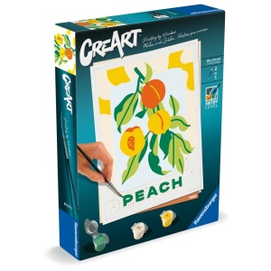 Ravensburger - CreArt pictura pe numere pentru adulti piersici - Img 2