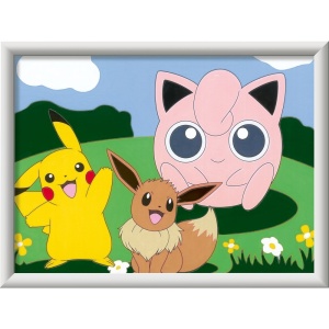 Ravensburger - CreArt pictura pe numere pentru copii personaje Pokemon - Img 3