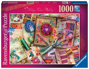 Ravensburger - Puzzle croitorie vintage 1000 piese design nou