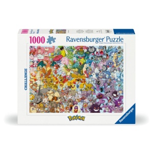 Ravensburger - Puzzle provocarea Pokemon 1000 piese design nou - Img 1