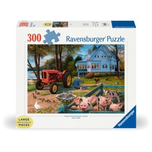 Ravensburger - Puzzle viata la tara 300 piese mari