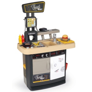 Restaurant pentru copii Smoby Food Corner negru - Img 2